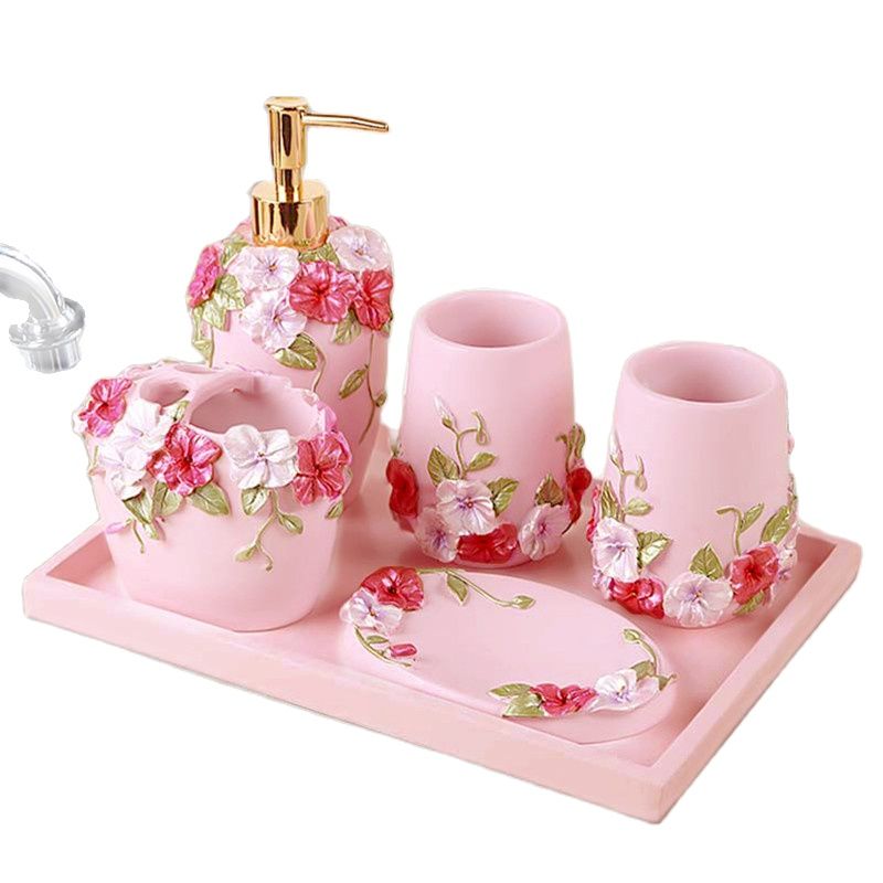 Wedding Bathroom Supply Kit - Свадебный подарочный набор-розовые розы, набор для
