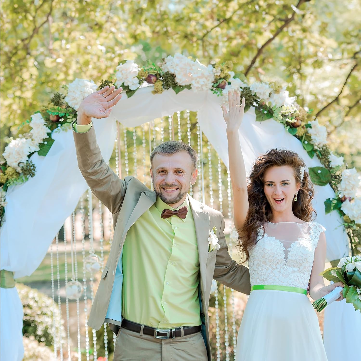 304 штуки белых искусственных  – обзор и цена Wedding Supply Bulk