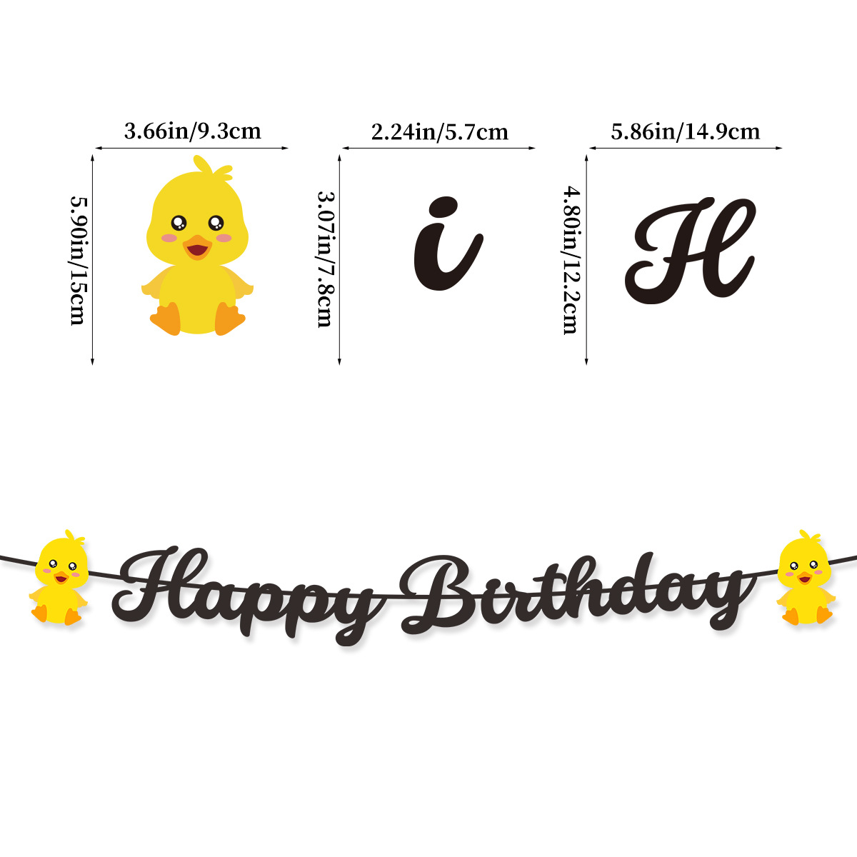 Милый баннер с утятами для дня – обзор и цена Confetti Balloon Set
