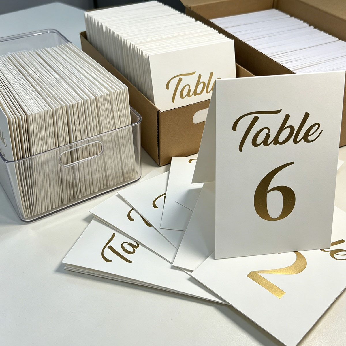 Набор из 10 золотых карточек-н – обзор и цена Table Number Gold