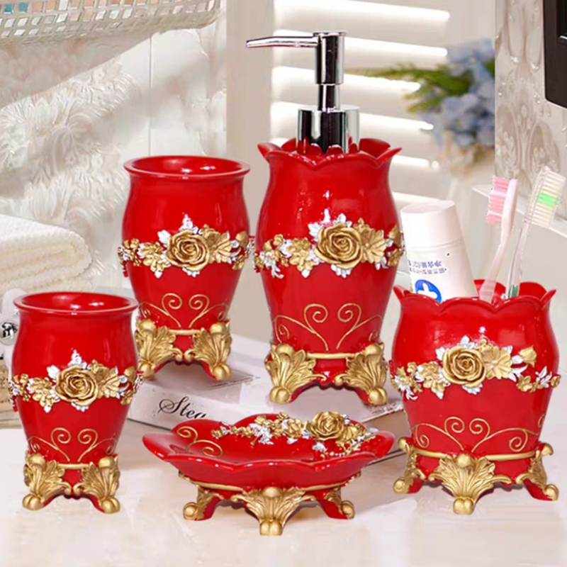 5 шт. модные принадлежности дл – обзор и цена Wedding Bathroom Supply Kit