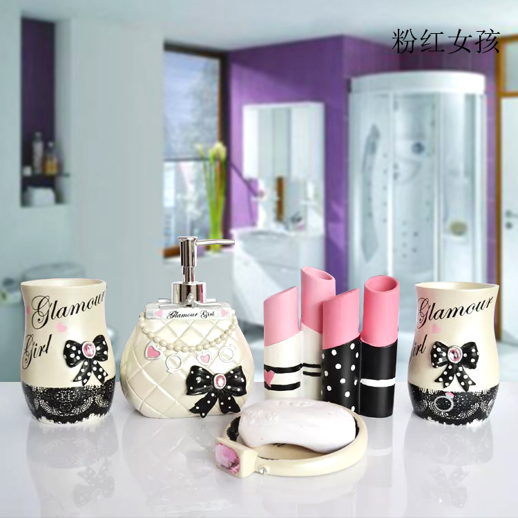5 шт. модные принадлежности дл – обзор и цена Wedding Bathroom Supply Kit