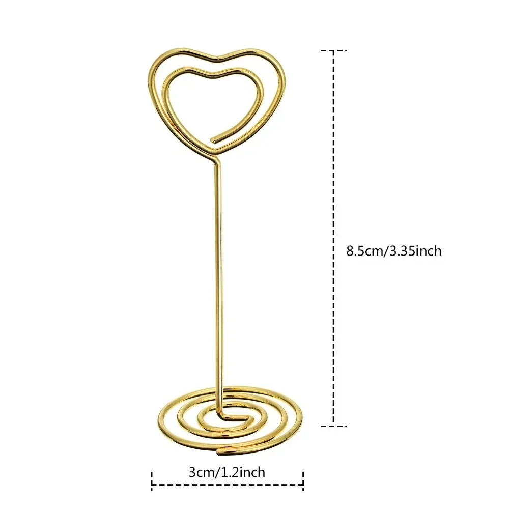 10 шт., держатели для карточек – обзор и цена Table Number Gold