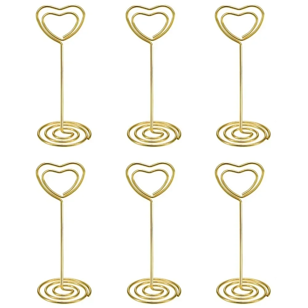 10 шт., держатели для карточек – обзор и цена Table Number Gold